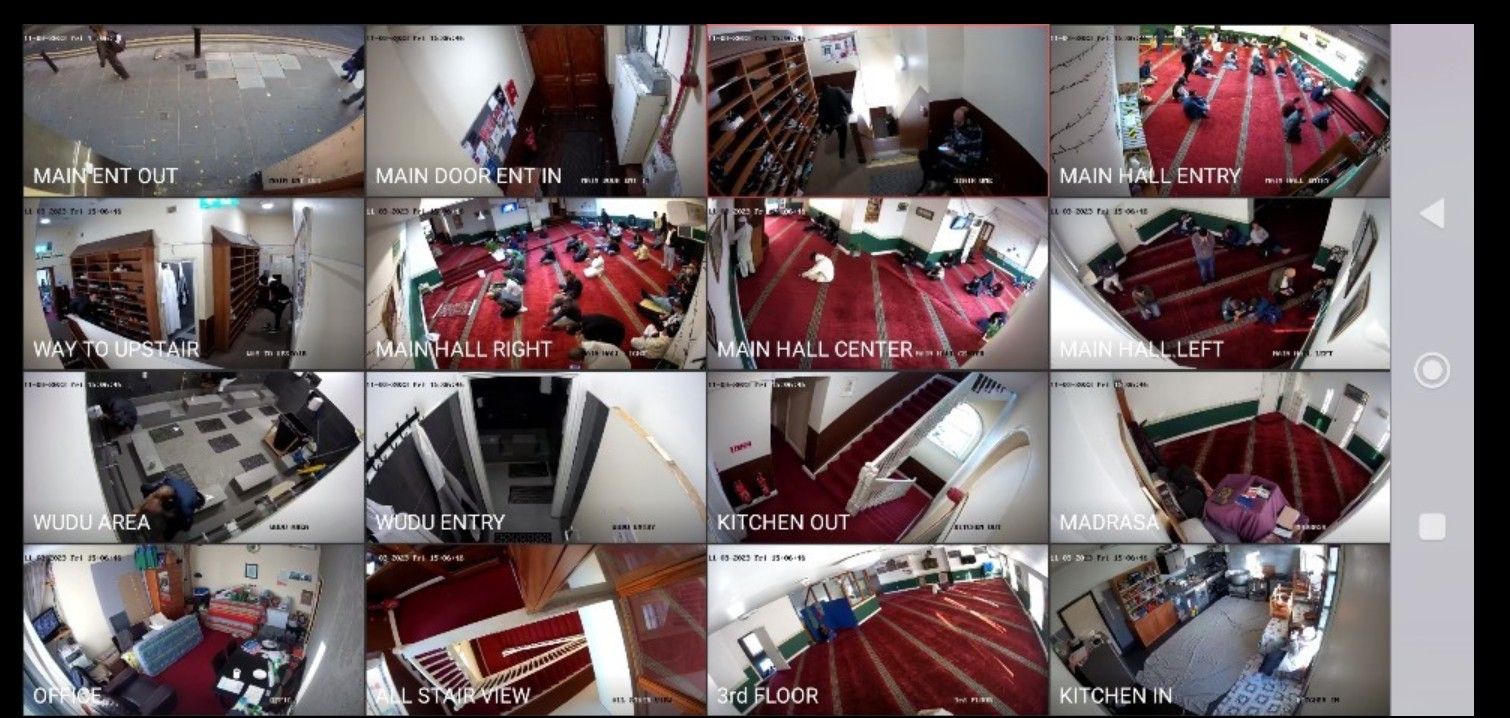 CCTV installation by AMICAS Technology